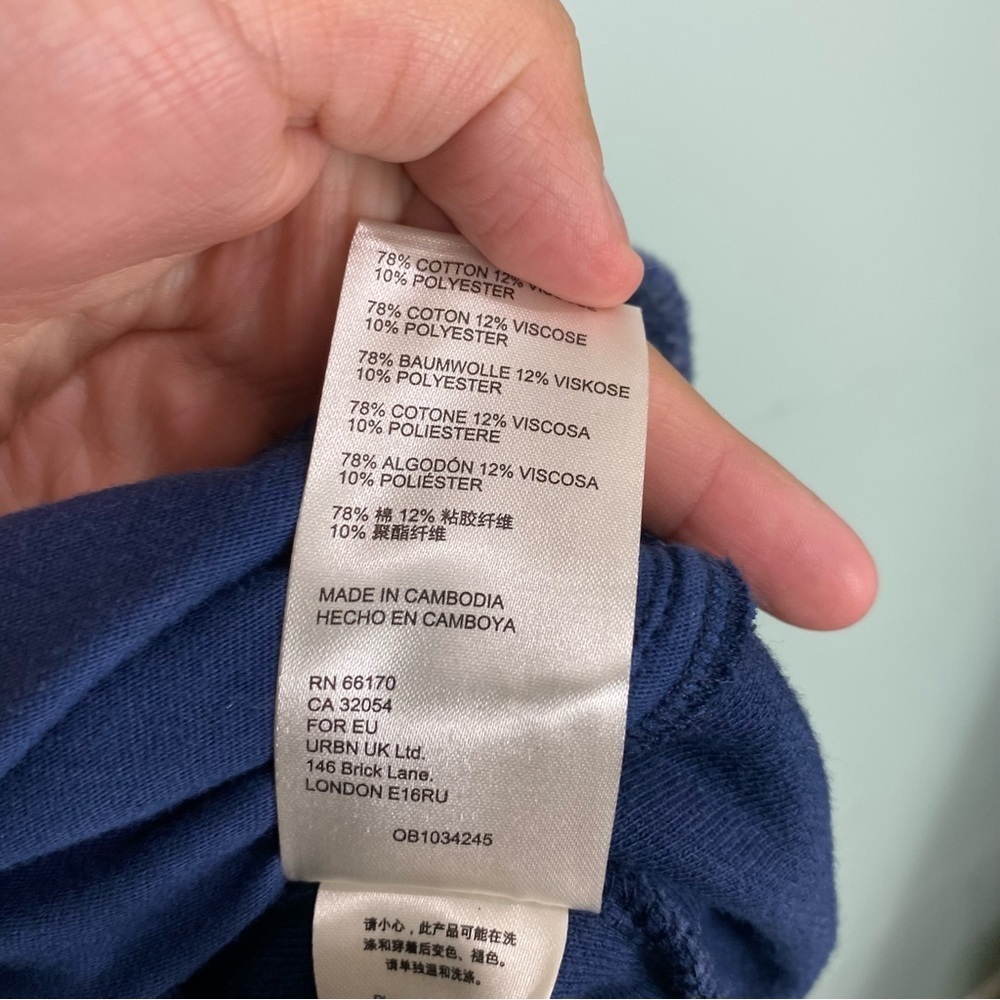 Free People Ruby Jacket Blue Button Up Shacket Sz… - image 6